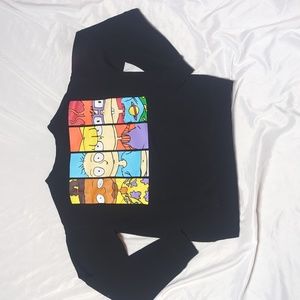 Nickelodeon Rugrats Graphic Pull Over Crew Neck Sweatshirt